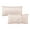 Beige, variant on MAVIÉ Satin Pillowcase Set – Standard, Queen, King & Body Size Options – Ultra Soft Cooling Pillow Cases for Hair & Skin, Envelope Closure, 2 Pack (20" X 26") Navy