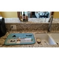 thumbnail image 2 of Petit Basset Griffon Veenden Kitchen Scene Dish Drying Mat, 2 of 7