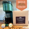 thumbnail image 5 of Love Grown Compostable Coffee Pods - Compatible With Most Major Coffee Pod Brewers - 100% Arabica, Plastic-Free, Non-GMO - Extra Dark Roast, Box of 15, 5 of 9