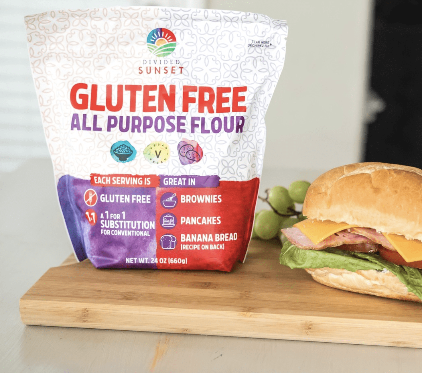 Divided Sunset Gluten Free, All-Purpose Flour 24oz
