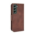 thumbnail image 7 of Galaxy S22 Plus Case, Wallet case for Galaxy S22 Plus, PU Leather Folio Protective Phone Cover Magnetic Closed Bumper Soft TPU Shockproof Flip Case for Samsung Galaxy S22 Plus,Brown, 7 of 7