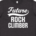 thumbnail image 4 of Inktastic Future Rock Climber Childs Climbing Youth T-Shirt, 4 of 5