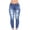 Navy, variant on Staron Women's Casual Fashion Jeans Pants with Holes and Pockets Distressed Denim Skinny Stretch High Waist Ripped Jeans, Black L