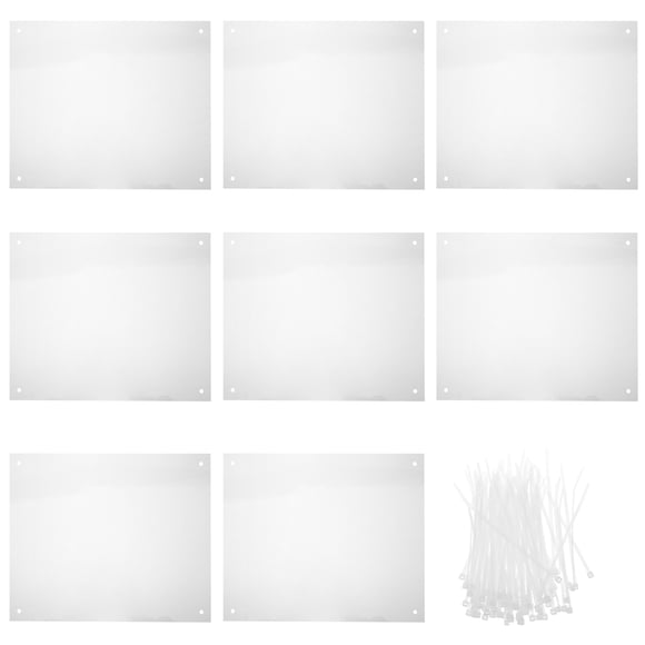 CRILSTYLEO 1Jgo Protector Transparente Para De Jaula Animal Antisalpicaduras Y Fácil De Limpiar