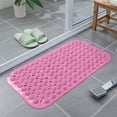 thumbnail image 4 of 1Pc Rectangular Bathtub Mats for Shower Tub Non-Slip Bath Mat Extra Long Shower Mat,Bath Tub Mat for Bathroom with Machine Washable,BPA Free,Antis Fall Suction Cup Floor Mat Bathroom Massage Foot Mat, 4 of 6
