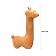 thumbnail image 2 of Brown Plush Alpaca Soft Stuffed Animal Doll Toy Cute For Kids Birthday Gift Home Decoration Brown 75Cm, 2 of 2