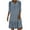 Blue formal dresses for women, variant on up to 60% off Gifts Usmixi Formal Dresses for Women Beach Vintage Boho Plus Size Swing Tunic Midi Sundresses Elbow-Length V-Neck Floral 2023 Summer Knee-Length Dress Blue s