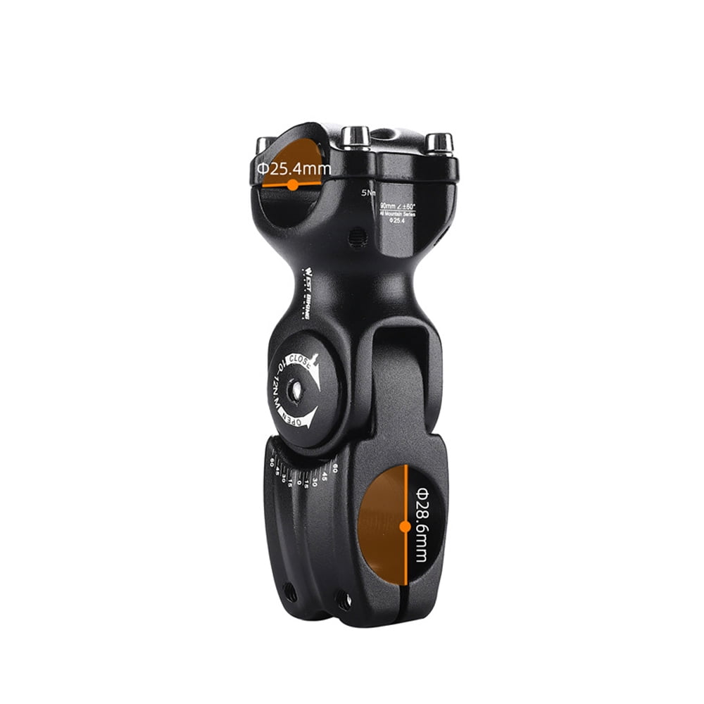 Adjustable Bicycle Handlebar Stem Variable 60 Degree Angle Aluminum Alloy Bike Handlebar Riser Road Bike Front Fork Stem Adapter Walmart