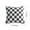 Gray, variant on COM1950s Checkerboard Pillow Cover, Plush Soft Decorative Throw Pillow Case, Cozy Short Plush for Couch, Bed, and Living Room, Multicolor 18X18 Inch