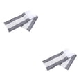 thumbnail image 3 of Sonducket Muñequera deportiva Vendaje de compresión ajustable Soporte elástico Levantamiento de pesas Recuperación del cuerpo Alivio del dolor Blanco + Blanco+gris 2piezas Sonducket CBP002446, 3 of 5