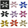 thumbnail image 2 of U8MO 500 Flatback Acrylic Horse Eye Rhinestone Gems 9X20mm No Hole Various Colour-Coffee, 2 of 9