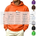 thumbnail image 3 of Yteetum Men's Hoodies Sweatshirts Oversized Long Sleeve Hooded Sweatshirt Casual Graphic Printed Loose Comfy Hood Sweat Shirts with Pockets, 3 of 6