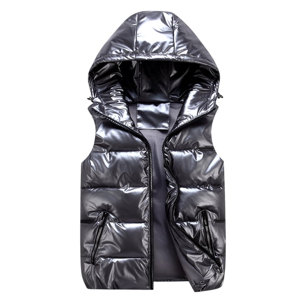 Chaleco de algodón para niños Parin, chaleco de algodón brillante sin lavado para hombre, ropa de jardín, ropa de trabajo, chaqueta de algodón de moda