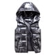 thumbnail image 1 of Chaleco de algodón para niños Parin, chaleco de algodón brillante sin lavado para hombre, ropa de jardín, ropa de trabajo, chaqueta de algodón de moda, 1 of 4