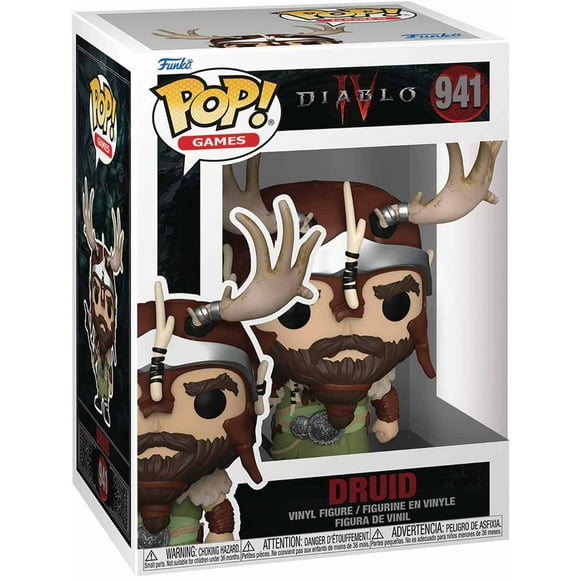 Pop Games Diablo 3.75 Inch Action Figure - Druid #941