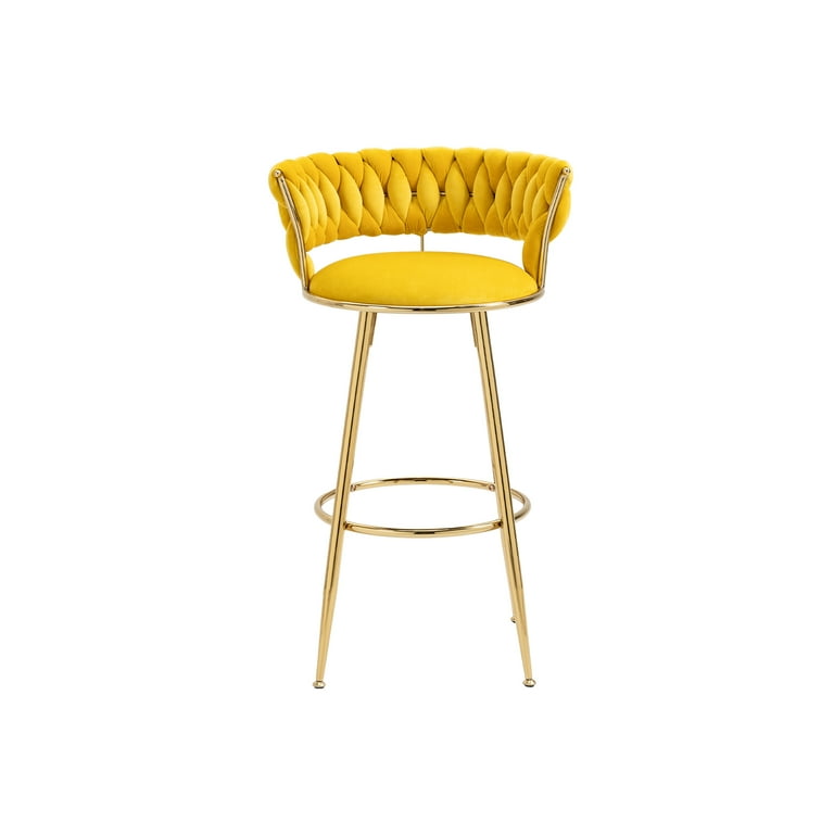 Counter Height Bar Stool Mid Century Modern Bar Stool Velvet