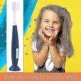 thumbnail image 2 of Kids Toddler Toothbrush Extra Soft Bristles Suction Cup Girls Manual, 2 of 2