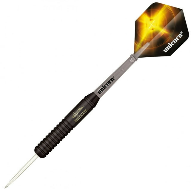 Unicorn Gary Anderson Fléchettes en Laiton Noir (Lot de 3)