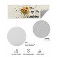 thumbnail image 6 of Vintage American Pastoral Front Door Mat Sunflower Bee Farm Welcome Doormat Indoor Outdoor Entrance Floor Mat Non-Slip Washable Runner Rug for Front Porch Decor 24x71 Inch, 6 of 6