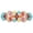 Blue Orange Multi, variant on Green Leaves Beaded Table Runner 36 Inches Long - Beautiful Fancy Elegant Decorative Glitz Runner Perfect for Dining Table Décor,Easter,Farmhouse,Wedding,Living Room,Party - 13x36 Inch