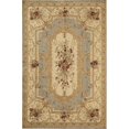 thumbnail image 1 of Rugs America 23766 5 ft. 3 in. x 7 ft. 10 in. Sorrento Aubusson Light Blue Rectangular Area Rug, 1 of 1