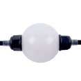 thumbnail image 1 of Vickerman 300mm RGB Opaque Sphere 24 LEDs 2.9 Watts 36 Bit single sided. Specifications - 12V DC PE plastic outdoor rated., 1 of 1