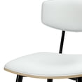 thumbnail image 5 of Simpli Home Mavis Dining Chair (Set of 2) in White Vegan Faux Leather, 5 of 11
