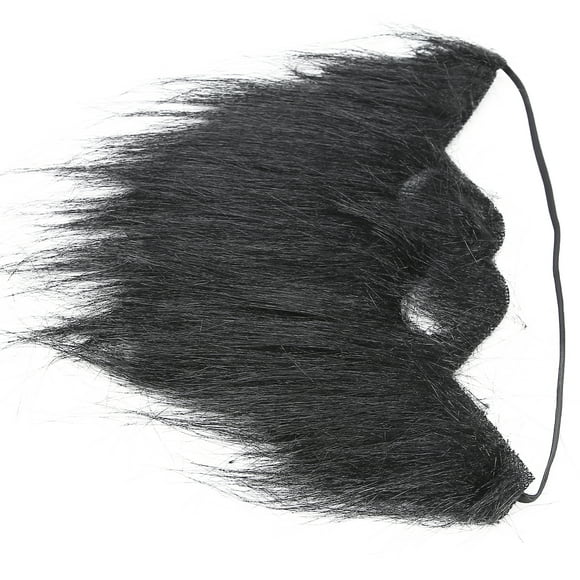 False Beards, Costume Black Beard Fake Mustaches Flannelette Men Fake Beards Black Funny Long Mustaches False Facial Hair For Parties For Theatre For Cosplay