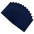 thumbnail image 1 of Uxcell Paquete de 12 Bandanas de Color Sólido, 21 Pulgadas/54cm Pañuelo de Poliéster Suave para Cabeza, Neckerchief para Hombres/Mujeres/Cowboys, Pañuelos para la Cabeza [Azul marino], 1 of 7