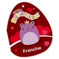thumbnail image 3 of Squishmallows Original 3.5 inch Francine the Purple Frog With Heart Cheeks - Child's Ultra Soft Stuffed Plush Clip-on, 3 of 5