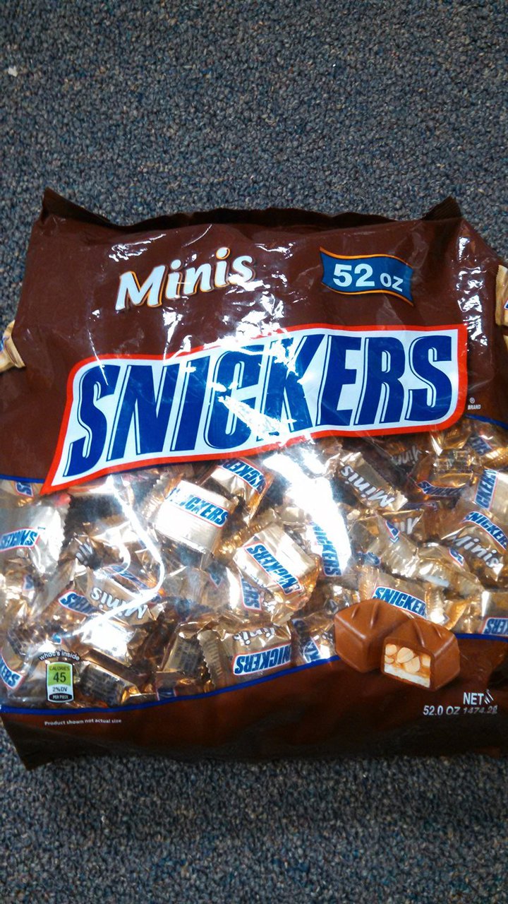 Mars Snickers Minis 52 Oz Bag - Walmart.com - Walmart.com