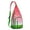 Green-5, variant on Summer Watermelon Sling Backpack – Cute & Vibrant Tropical Hiking Bag – Lightweight, Durable & Functional for Travel, Beach Days, and Outdoor Adventures