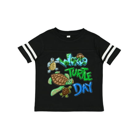 

Inktastic World Turtle Day- Cute Turtles Gift Toddler Boy or Toddler Girl T-Shirt
