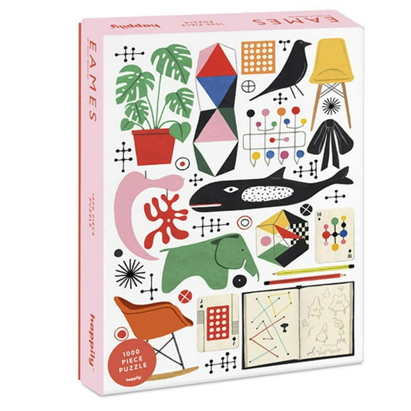 Classic Eames 1000-Piece Puzzle