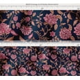 thumbnail image 6 of Printed Cotton Canvas Fabric by Soimoi | Floral Pattern - Blue | 56 Inch Wide | Sold By 10 Yard | Heavy Duty Craft & Upholstery Fabric, 6 of 7
