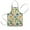 Beige Toned Dinosaur, variant on Beige Origami Dinosaurs Pattern Kids Aprons for Girls and Boys,Adjustable Neck Strap Toddler Aprons for Kids Cooking Baking