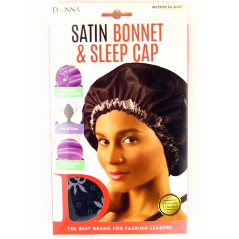 Satina di seta donna sonno notturno capelli cofano cappello