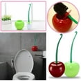 thumbnail image 5 of ACDANC Toilet Brush and Holder Set,Toilet Bowl Cleaners Brush and Holder,Toilet Scrubber Brush with Holder Bowl & Long Handle Cute Toilet Brush Standing Cherry Toilet Cleaner Brush for Bathroom, 5 of 7