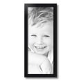 thumbnail image 2 of ArtToFrames 8" x 20" Satin Black Picture Frame, 8x20 inch Black Wood Poster Frame (WOM-4654), 1 Pack, 2 of 6