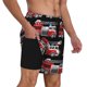 thumbnail image 2 of Balery Fire and Rescue Truck Bañador para hombre, shorts de playa de secado rápido con entrepierna y forro de compresión-Small, 2 of 6