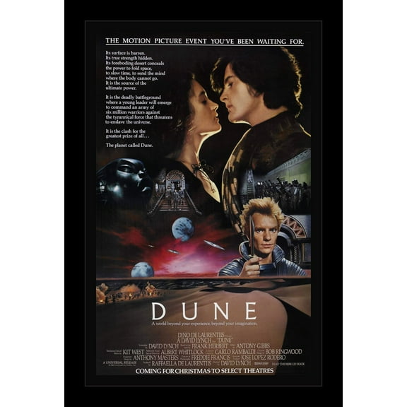 DUNE - 11x17 Framed Movie Poster