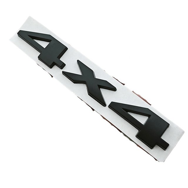 ZWP Metal Car Letters 4X4 Logo Emblem Trunk Badge Stickers Compatible With Jeep Grand Cherokee