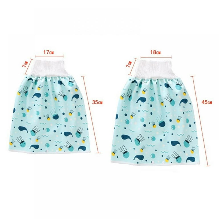 Waterproof Diaper Skirt for Potty Training Baby Comfy Diaper