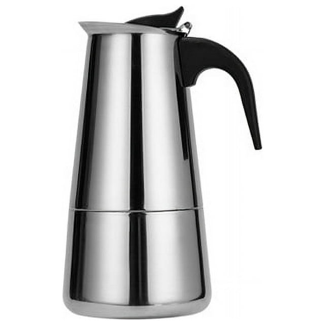 fashionhome Cafetière Espresso en Acier Inoxydable pour Cuisinière Percolateur Italien