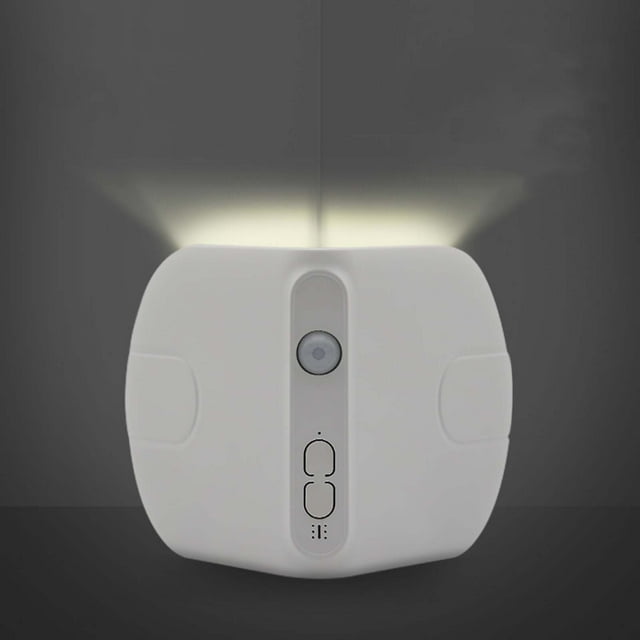 Lámpara de Noche con Sensor Inteligente En Forma de Castillo Acrílico | 2 W de Potencia | 50 000 H de Vida Útil | Recargable | Tamaño: 9 X 7,8 Cm