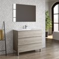 thumbnail image 3 of DAX Costa Engineered Wood Single Vanity Cabinet, Pine, 3 of 3