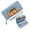 Blue, variant on GEEAD Removable Wrist Strap for Women Large Capacity Handbag for Women Gingham ribbon Stylized pumpkin Halloween-themed Elegant Gift for Mother's Day, Bridesmaid, Christmas Elegant Accessory