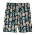 thumbnail image 1 of Levmjia Mens Shorts for Running,Workout,Training, Basketball Drawstring Print Beach Shorts Holiday Style Beach Shorts, 1 of 8