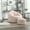 Pink, variant on Rstll Bean Bag Sofa Chair for Adults, High Density Foam Filled Lazy Sofa with Footrest, Compressed Packaging Soft Padded Lounge Chair,Tan