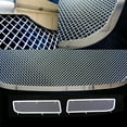 thumbnail image 2 of APS Compatible with Chrysler 300 2005-2010 Main Upper Lower Bumper Stainless Steel Chrome Mesh Front Grill Grille Insert Combo R77677T, 2 of 3